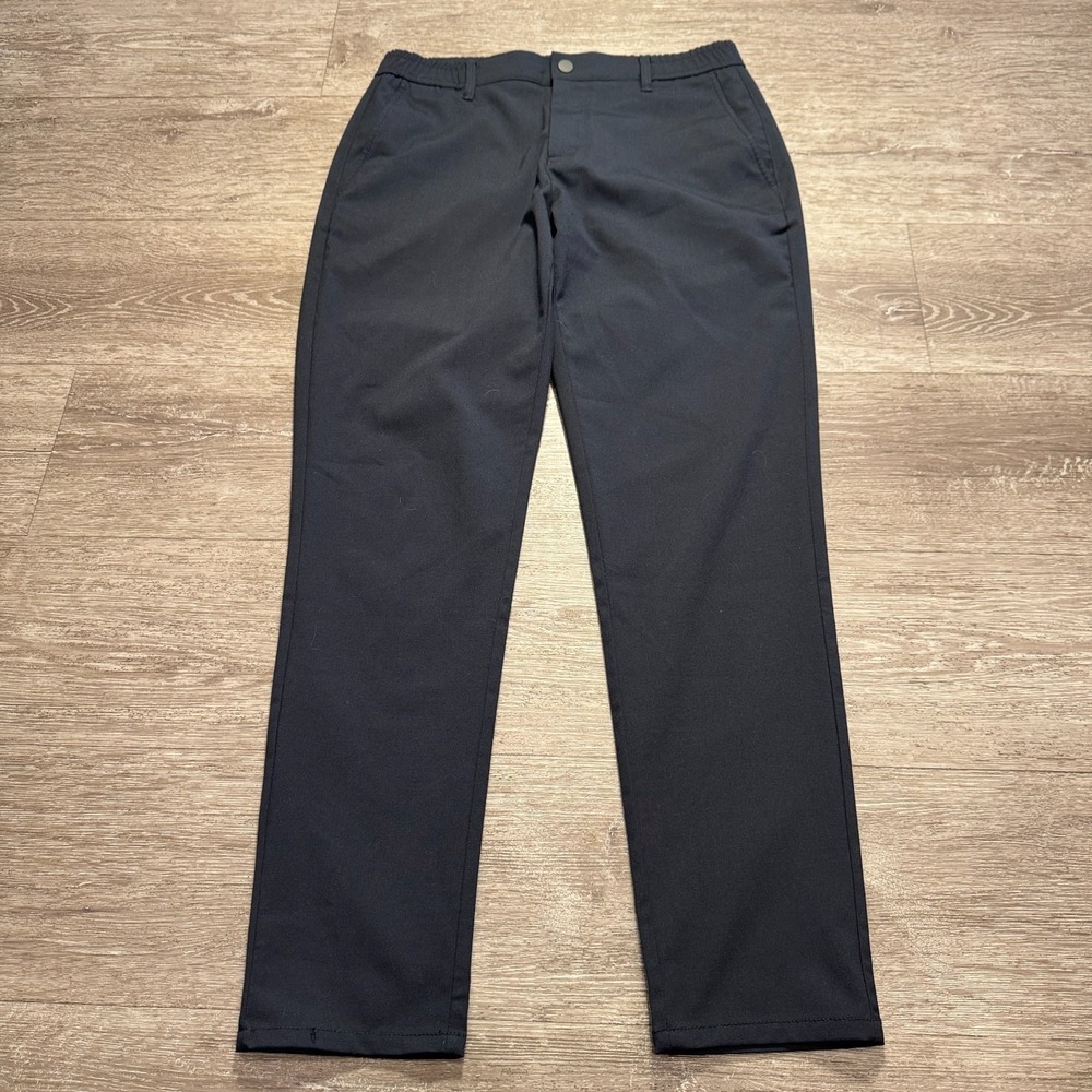 Zara Pants Mens Medium Blue Preppy Sacks Slim Straight Casual 30x29 Casual Adult